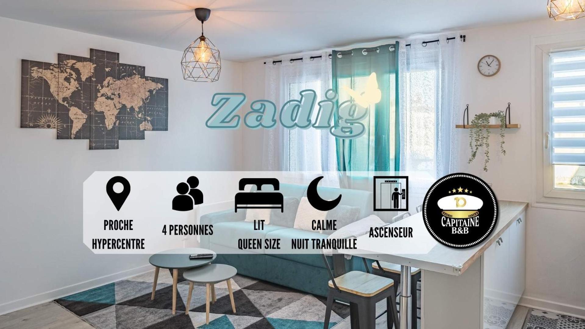 Ferienwohnung Zadig - Proche Hypercentre - 4 Pers. Troyes Exterior foto